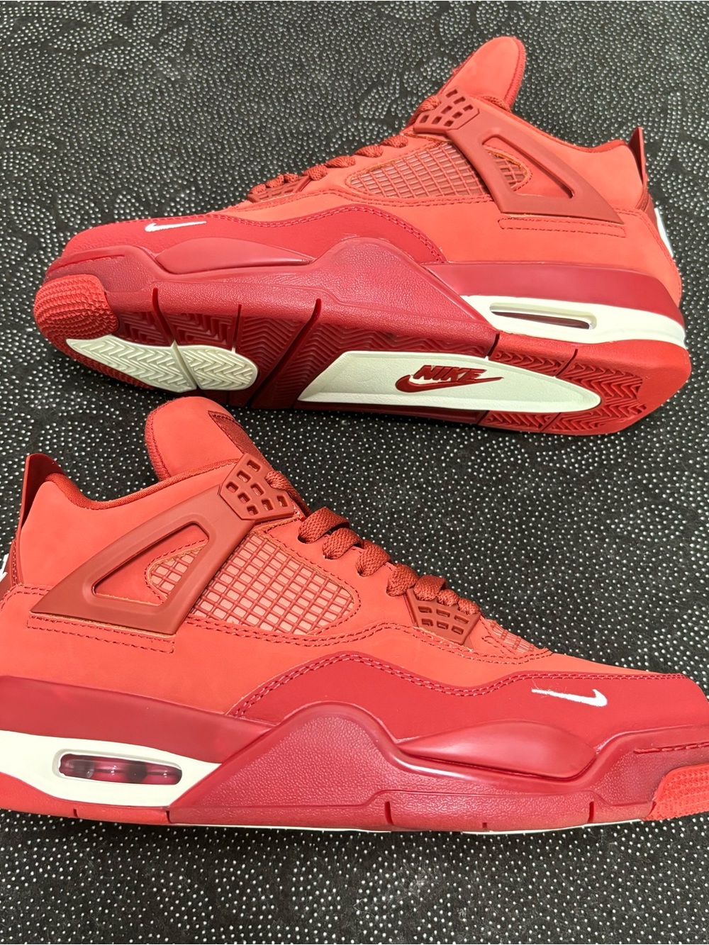 Jordan Men's Sneakers in Red - Picture 4 of 6